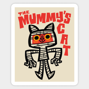 The Mummy's Cat Magnet